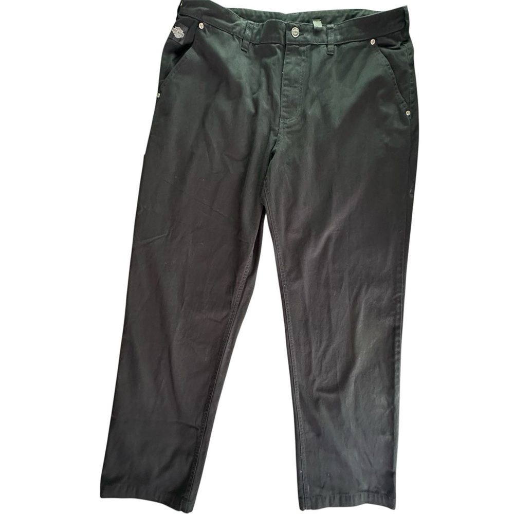 NEW Harley Davidson Milwaukee Straight Fit Mens 38X32 Black Workwear Pants